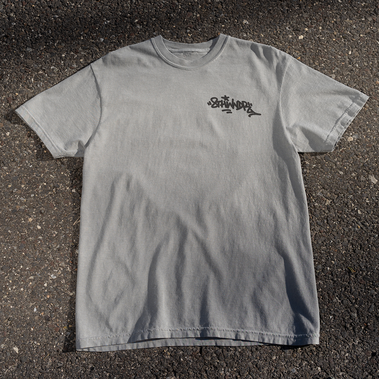 GRAFFITI TEE GREY