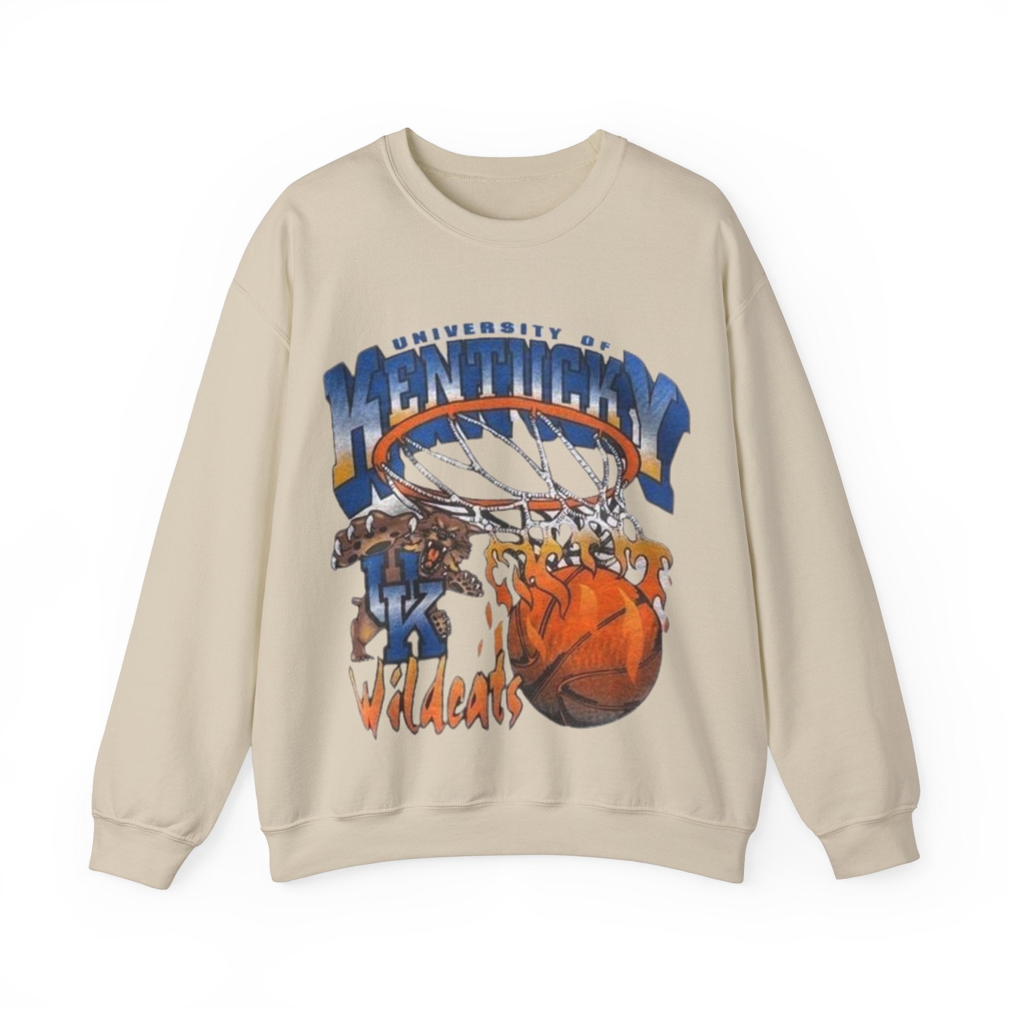 Kentucky wildcat vintage sweatshirt tan
