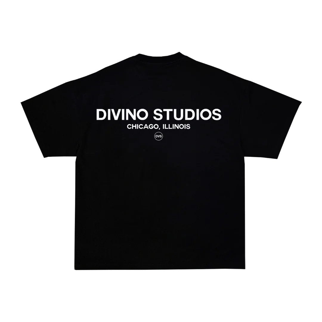 "BLACK DIVINO STUDIOS" T-Shirt - VOTYDivino