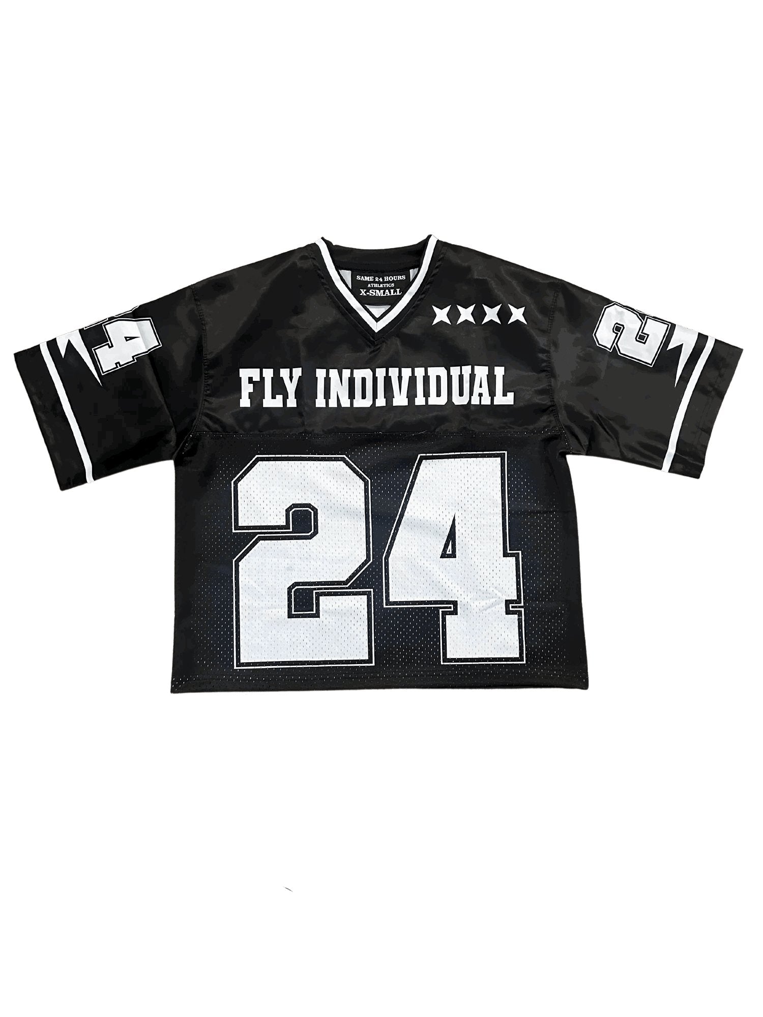 "Fly Individual Jersey" (Black/White) - VOTYSame24Hours