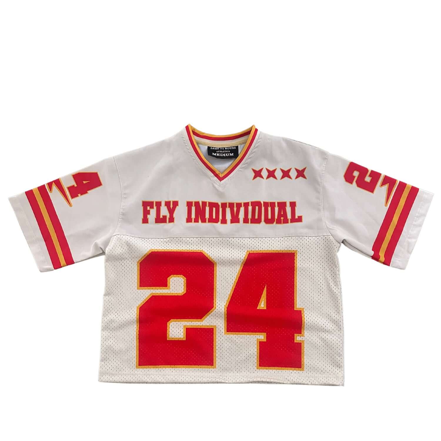"Fly Individual Jersey" (Cream/Red) - VOTYSame24Hours