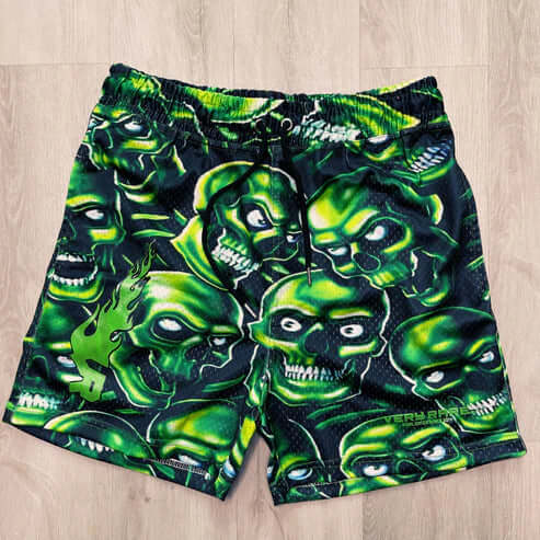 Very Rare Skull Mesh Shorts - VOTYVery Rare Brand