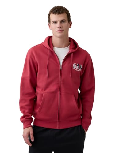 GAP mens Hooded Est. 1969 Logo Full Zip