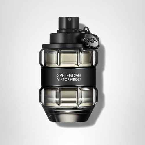Viktor&Rolf - Spicebomb Eau de Toilette - Woody & Spicy - Cologne for Men - With Notes of Citrus & Tobacco