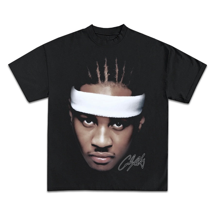 Carmelo Anthony Big Head Heavyweight Tee