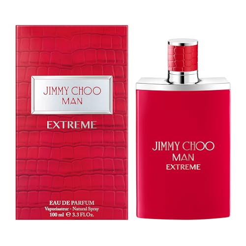 JIMMY CHOO - Man Extreme Eau de Parfum - Men's Fragrance - Fougere Aromatic Amber - With notes of Red Thyme, Clary Sage, & Tonka Bean
