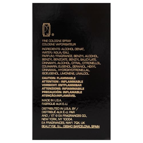 Paul Sebastian Men's Cologne Fragrance, Eau De Cologne De Luxe, Day or Night Scent, 8 Fl Oz