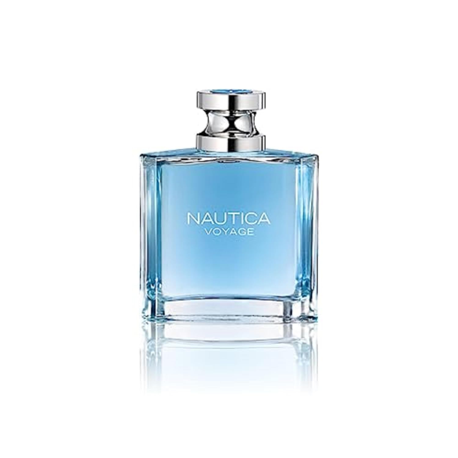 Nautica Voyage Eau De Toilette, Cologne and Fragrance For Men, Fresh, Romantic, Fruity Scent Woody, Aquatic Notes of Apple, Water Lotus, Cedarwood, and Musk Ideal Day Wear, Long Lasting 6.7Fl oz