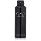 Kenneth Cole Black All Over Body Spray for Men, Aromatic Woody Fragrance, Notes of Watermint, Mandarin, Cedar, and Musk, Long-Lasting Cologne, 6.0 Fl. Oz