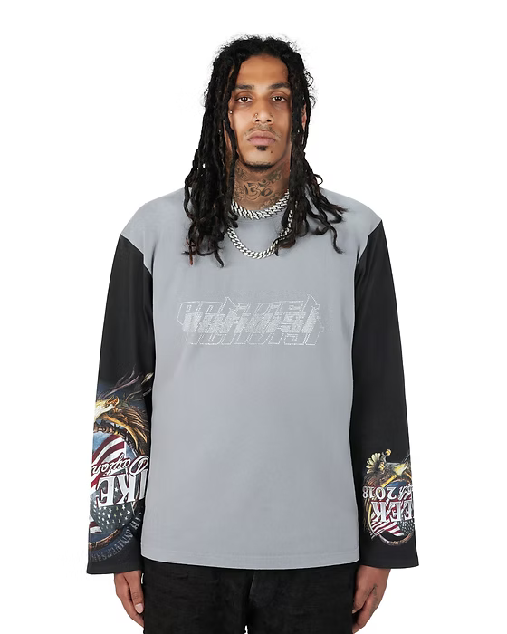 Rhinestones Long Sleeve T-Shirt