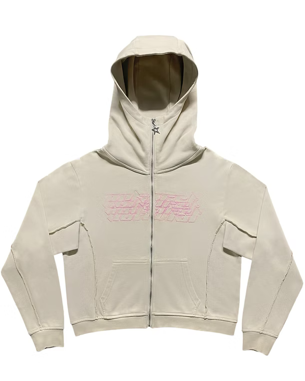 Ninja Hood Zip Up Hoodie
