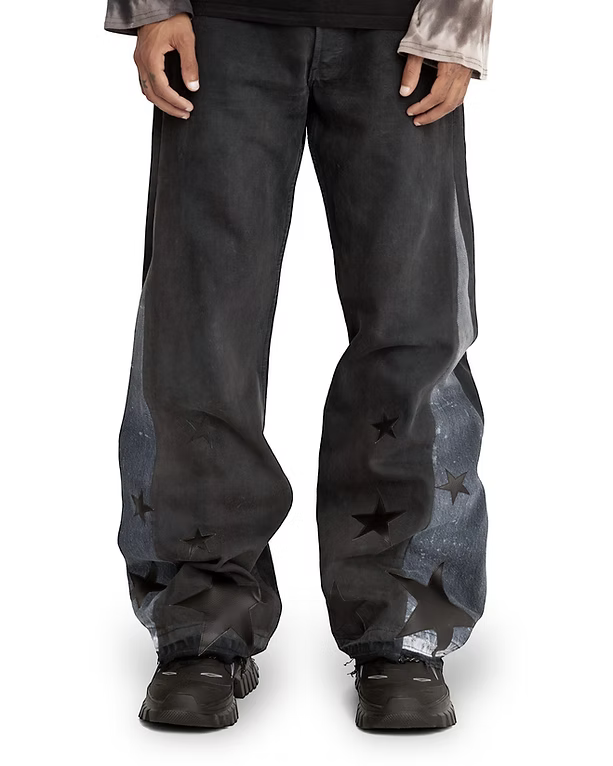Star Denim Pants