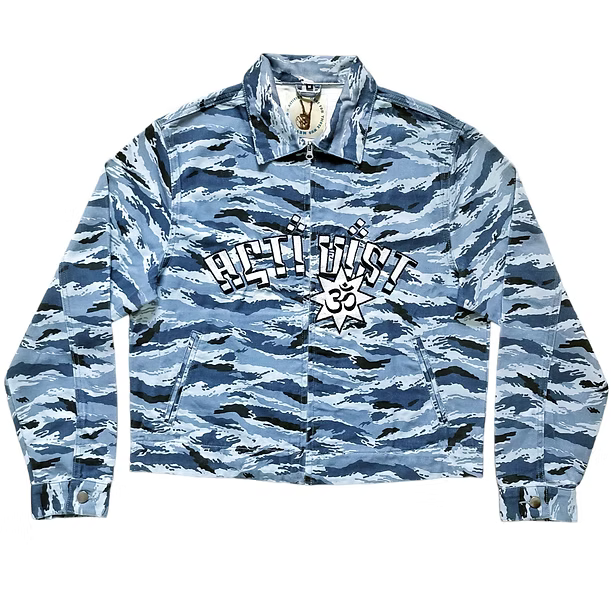 Camo Denim Jacket