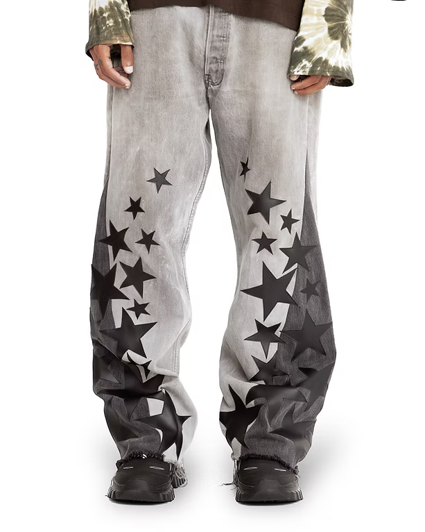 Star Denim Pants