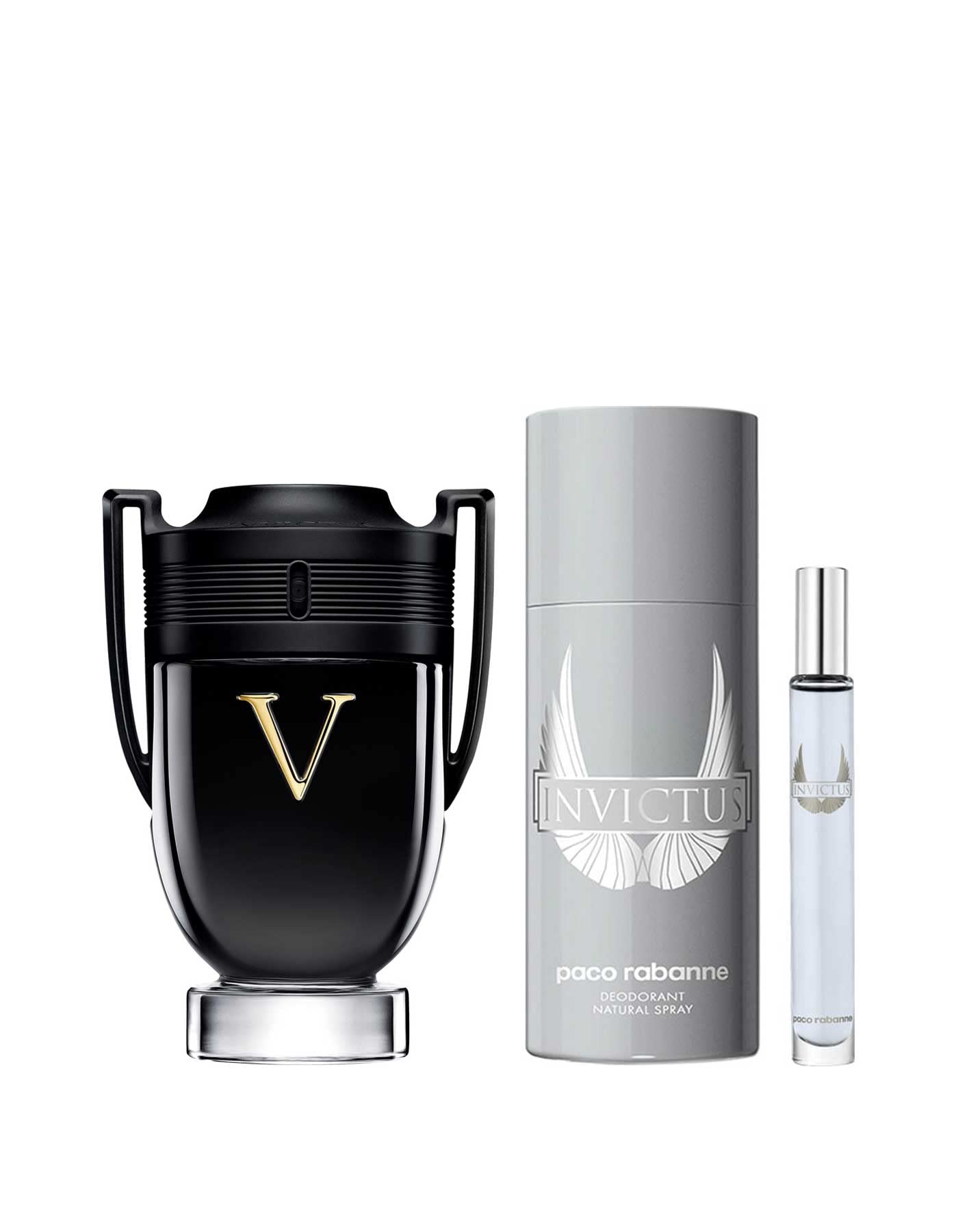 Invictus Victory by Paco Rabanne for Men 3.4 oz Eau de Parfum Extreme Spray