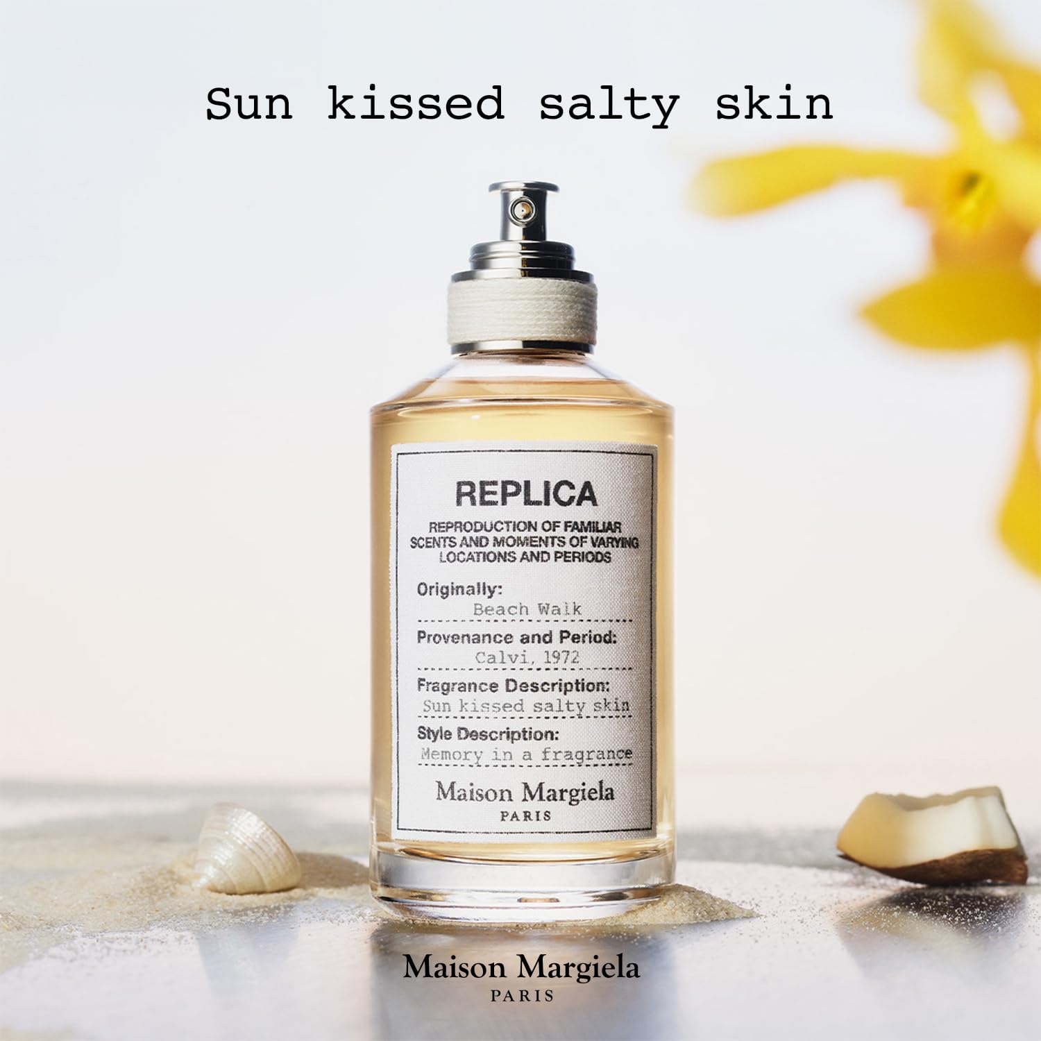 Maison Margiela - Replica - Beachwalk Eau de Toilette - Fresh Fragrance - With Bergamot, Ylang Ylang & Coconut