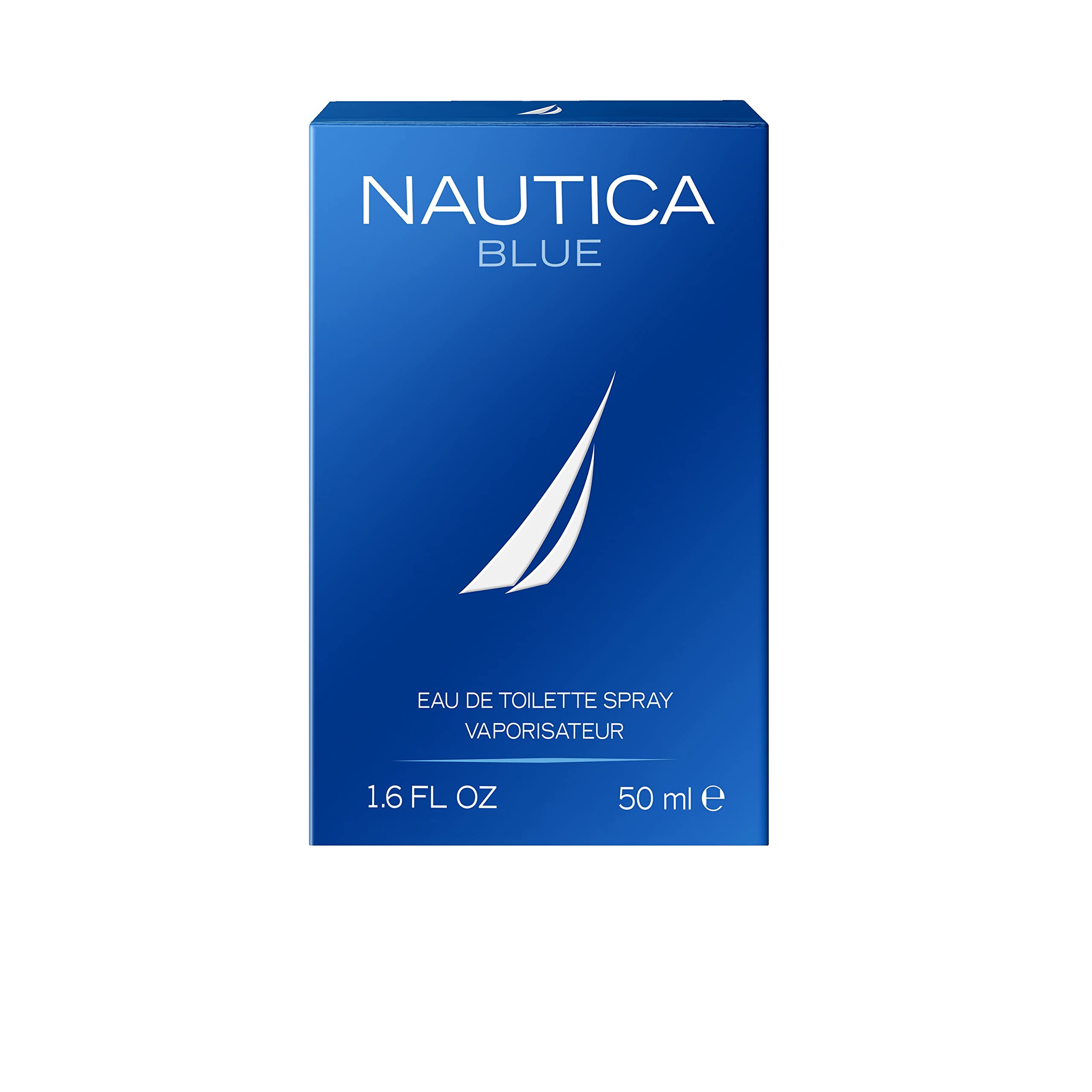 Nautica Blue Eau de Toilette 3.4 fl oz (Pack of 1), Notes of Basil, Jasmine, and Cedarwood, Men's Fragrance, Long Lasting, Everyday Fragrance, Travel Size