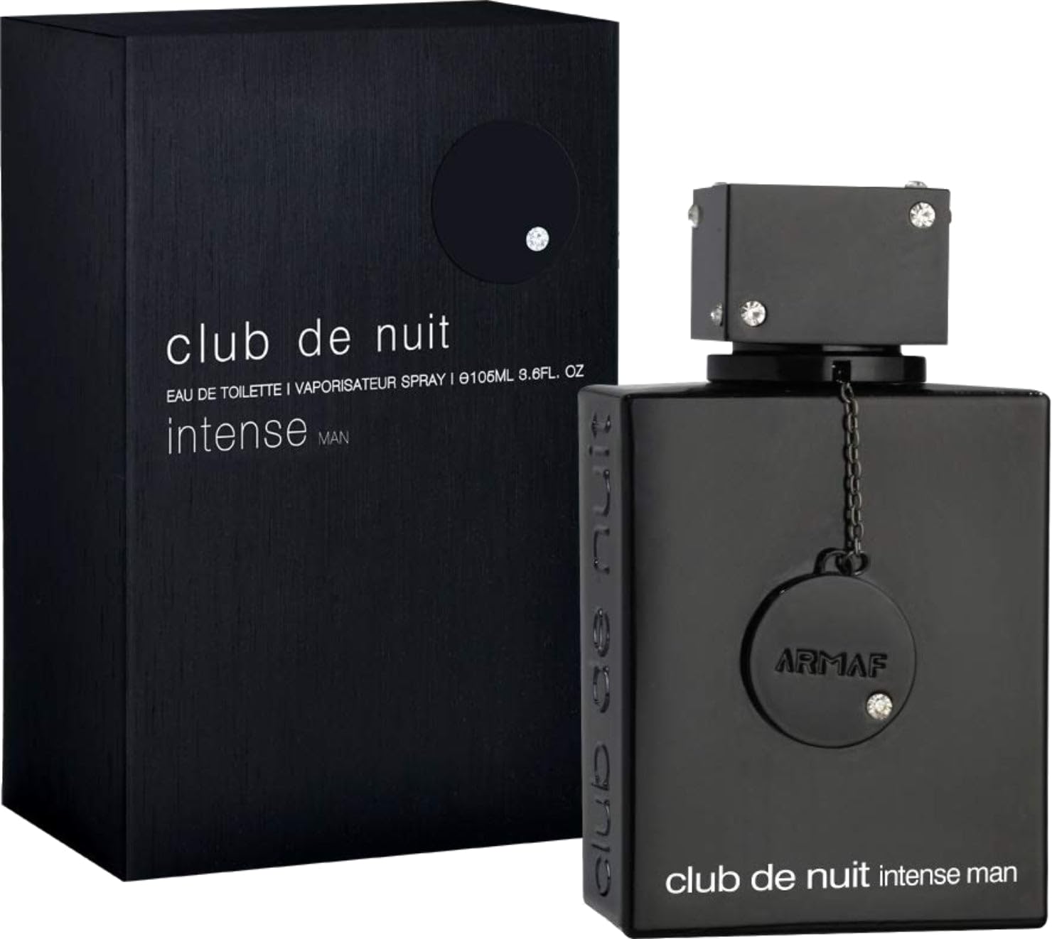 Armaf Club De Nuit Intense for Men Eau de Toilette Spray, 3.6 Ounce