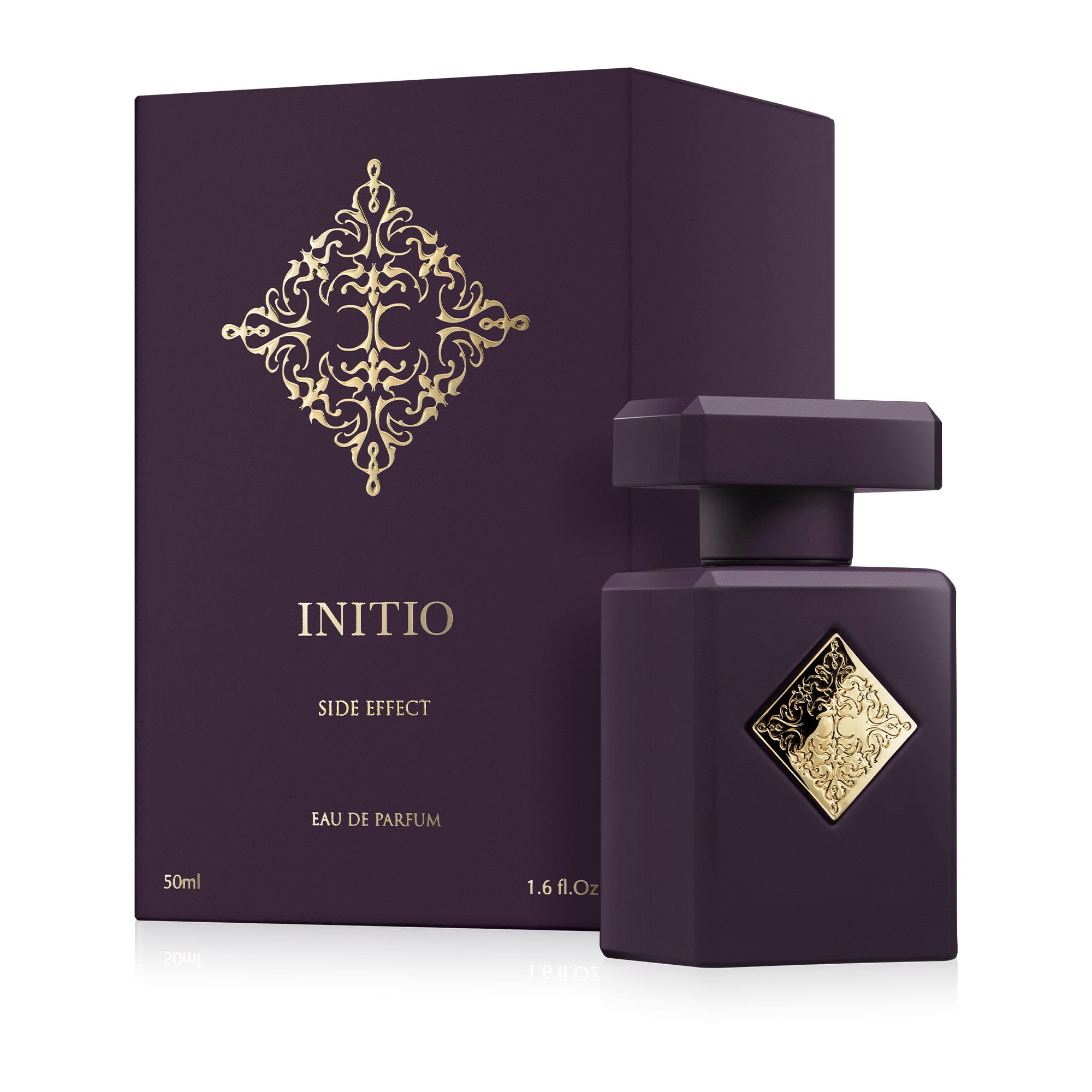 INITIO PARFUMS PRIVÉS - Side Effect - 1.7 Fl Oz - Eau De Parfum Unisex - Main notes Cinnamon, Rum, Tobacco, Saffron, Sandalwood, Hedione - 50ml