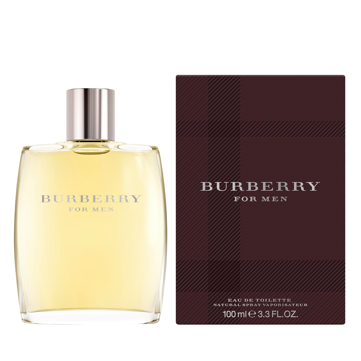Burberry Classic Eau de Toilette – Woody Men's Cologne – With Notes of Bergamot, Fresh Mint, Sandalwood & Amber – Long Lasting Fragrance