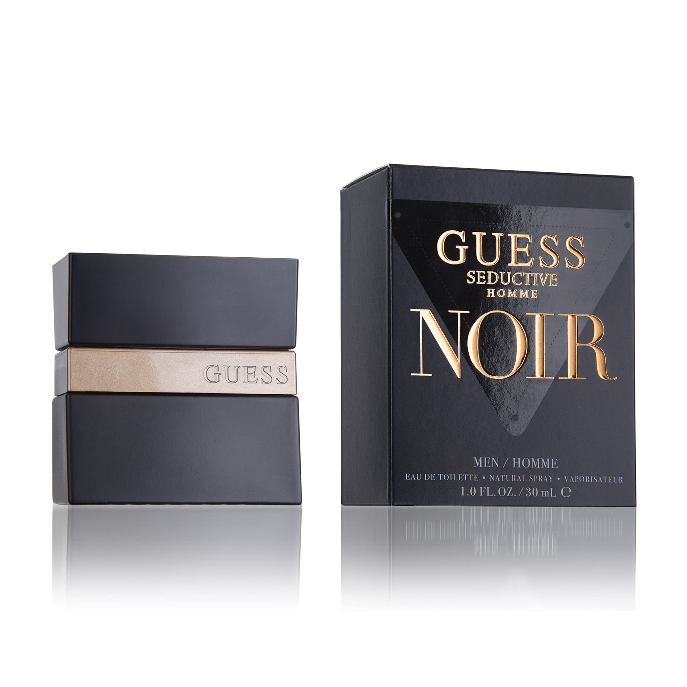 Guess Seductive Homme Noir 3.4 oz EDT Spray RETAIL