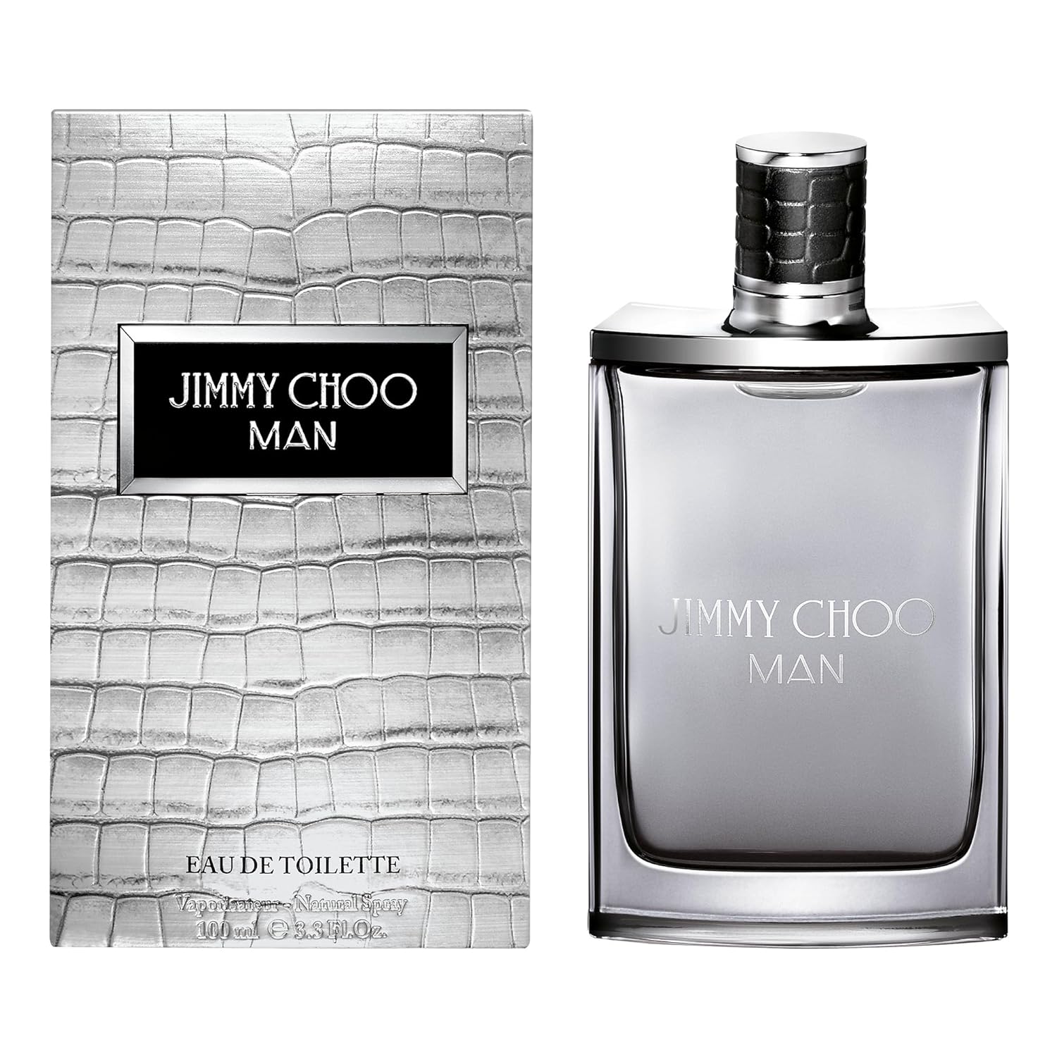 JIMMY CHOO - Man Eau de Toilette - Men's Fragrance - Aromatic Fougere Woody - With notes of Lavender, Pink Pepper & Patchouli