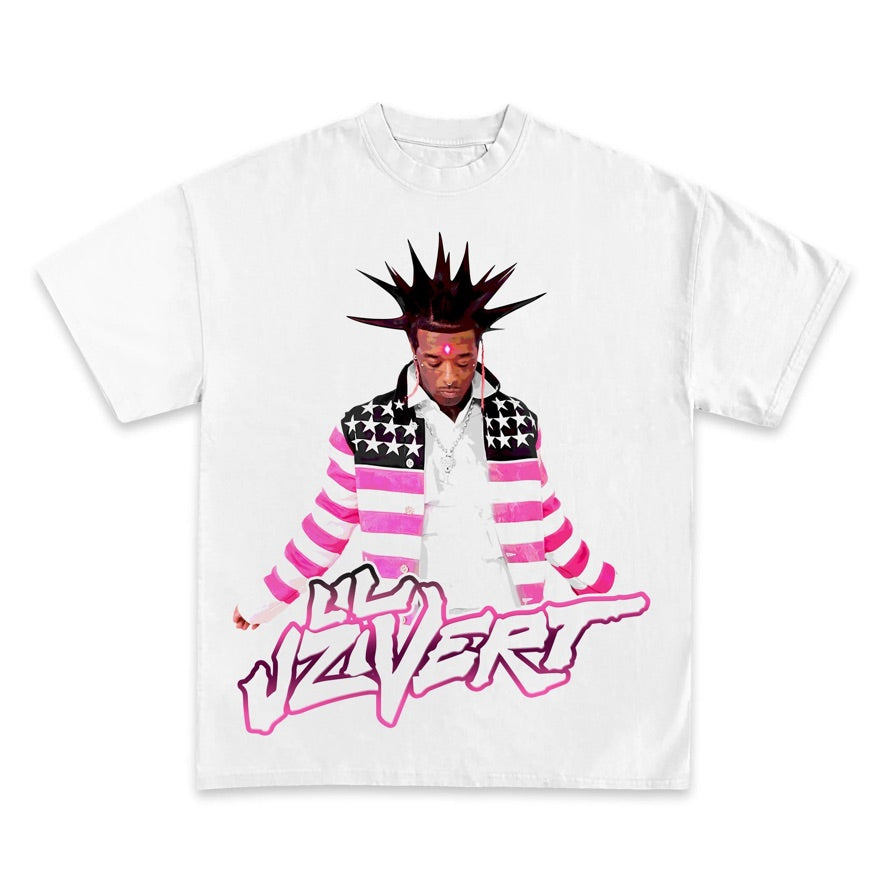 Lil Uzi Pink Tape Heavyweight Tee