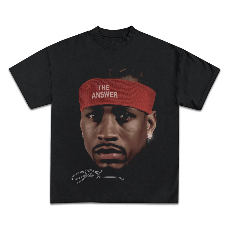 Allen Iverson The Answer Heavyweight Tee