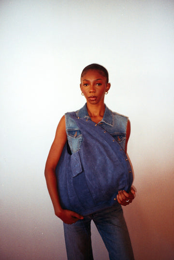 ROSE SUEDE BAG