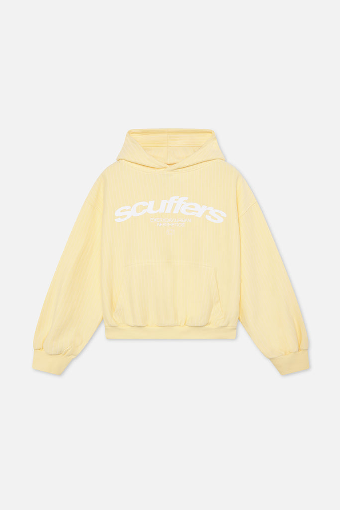 Iconic Yellow Pinstripe Hoodie