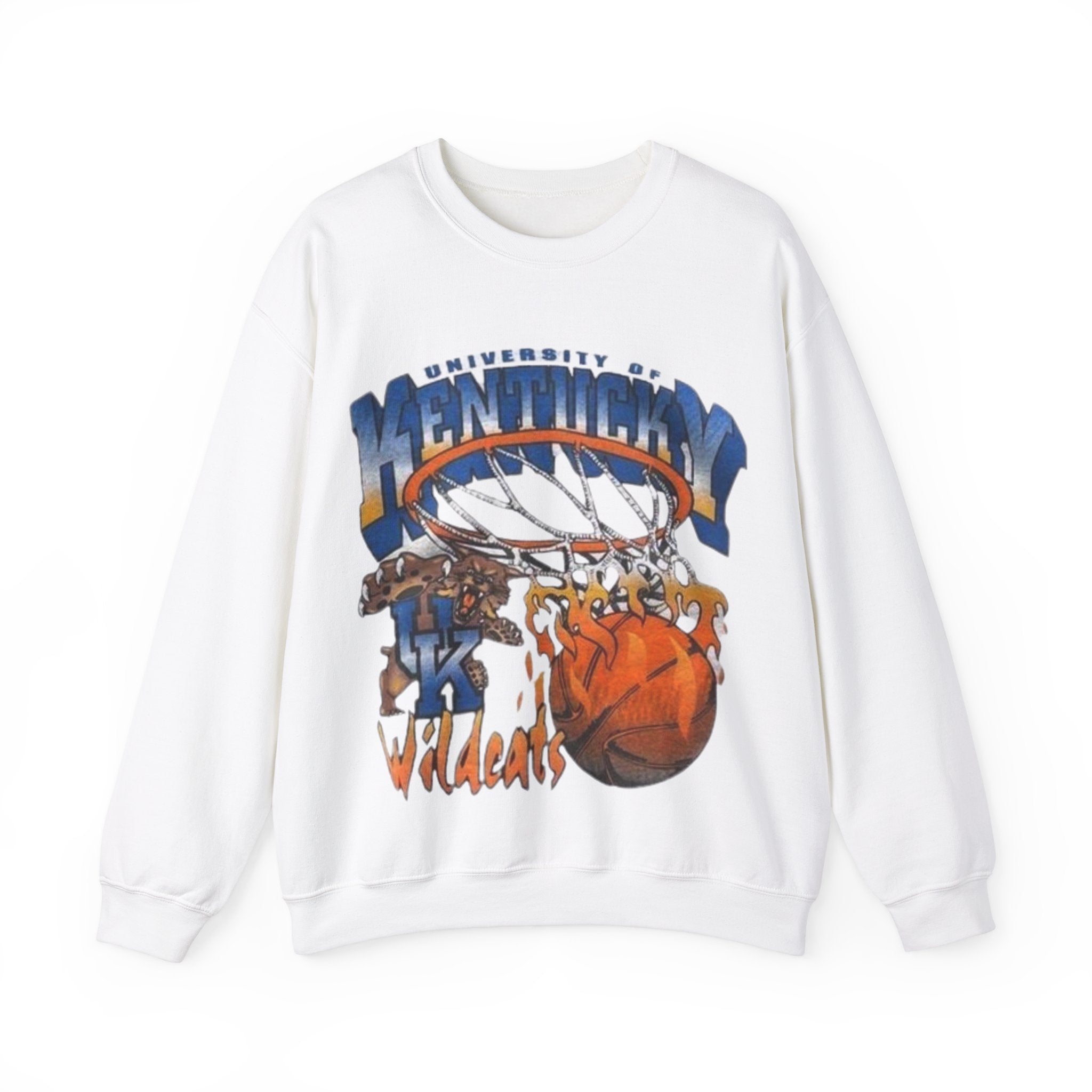 Kentucky wildcat vintage sweatshirt white