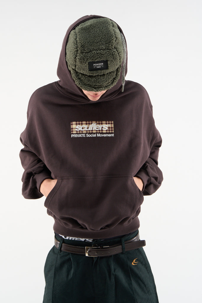 Private Brown Hoodie