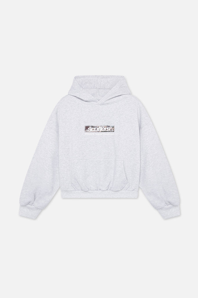 Private Grey Melange Hoodie