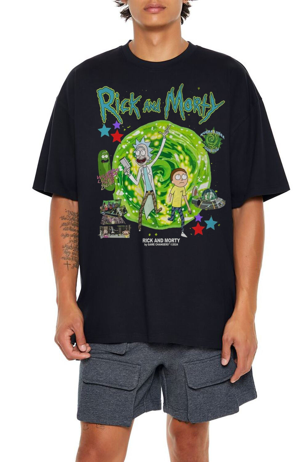 Rick and Morty Heavyweight Tee