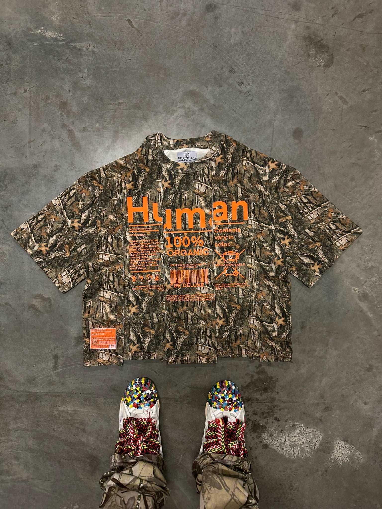 DELUXE HUMAN CAMO TEE - VOTYDeluxe Hills