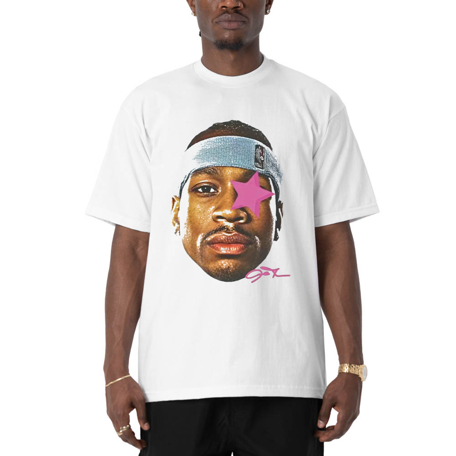 Allen Iverson Big Head Heavyweight Tee