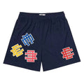 Eric Emmanuel Navy Shorts - VOTYGlobalCurrency