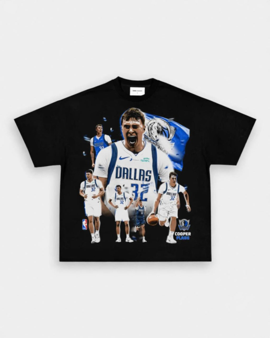 Mavs Cooper Flagg Heavyweight Tee