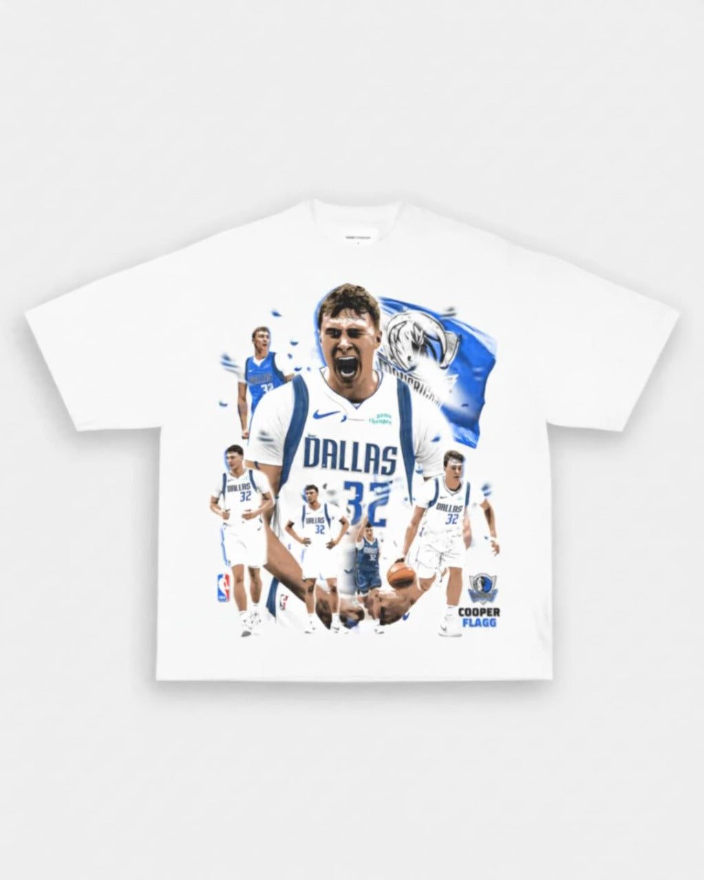 Mavs Cooper Flagg Heavyweight Tee