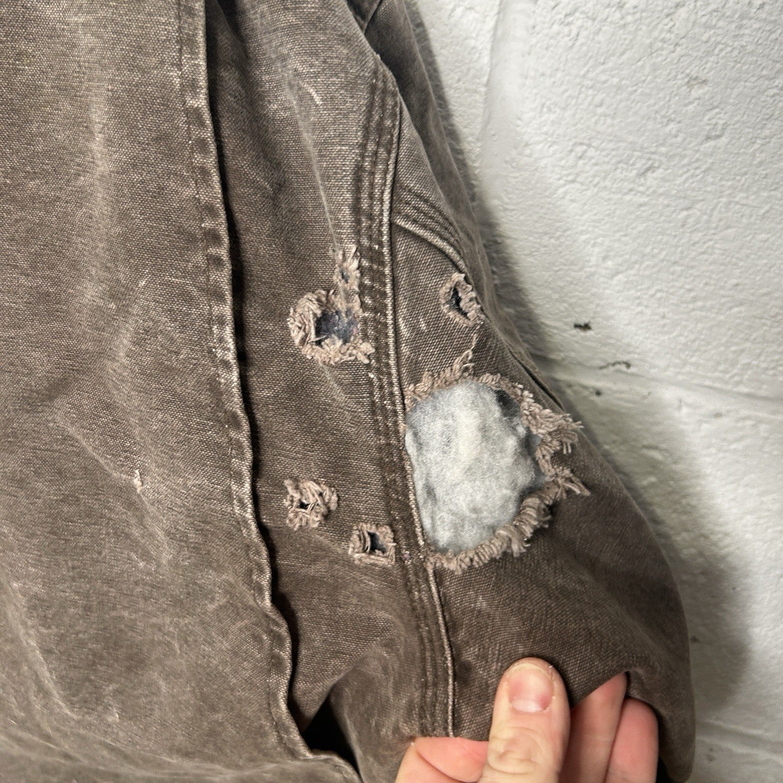 Vintage Carhartt Blanket-Lined Detroit Jacket “Chestnut” J146 CHT Men’s Large