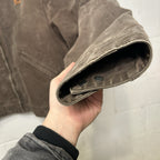 Vintage Carhartt Blanket-Lined Detroit Jacket “Chestnut” J146 CHT Men’s Large