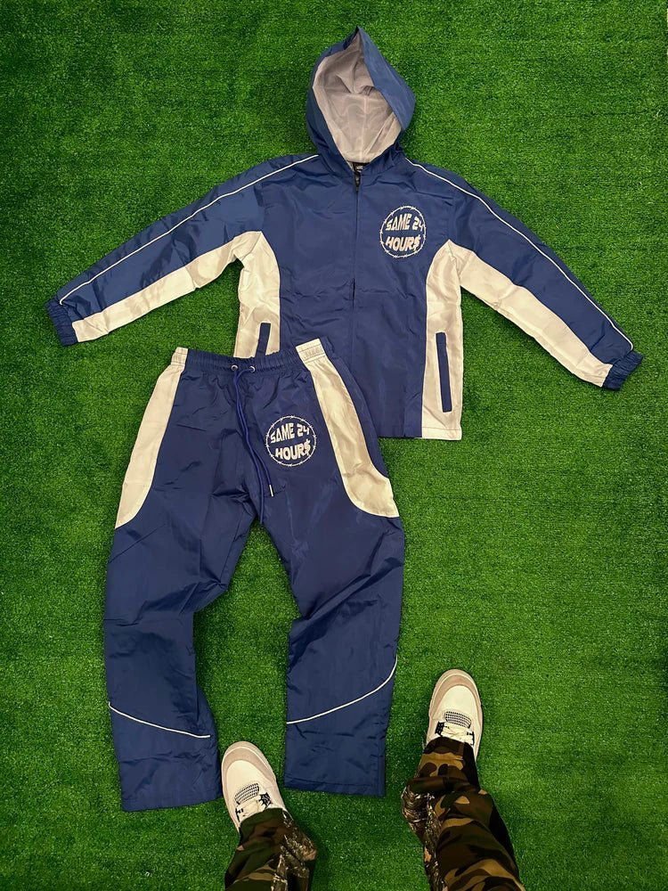 "Windbreaker Set" (Blue) - VOTYSame24Hours